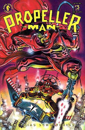 Propellerman 3 published by Dark Horse