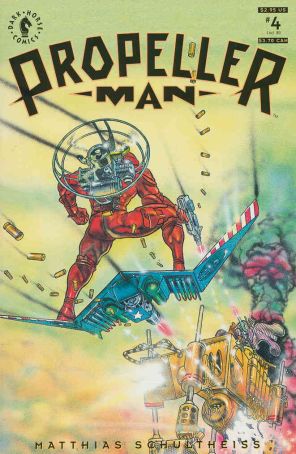 Propellerman 4 published by Dark Horse