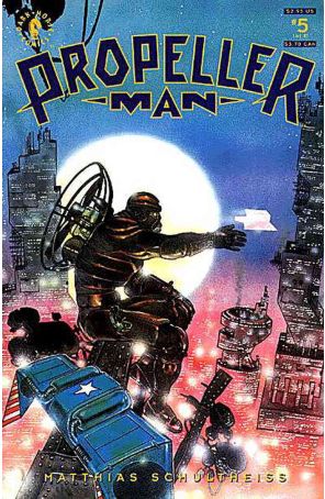 Propellerman 5 published by Dark Horse