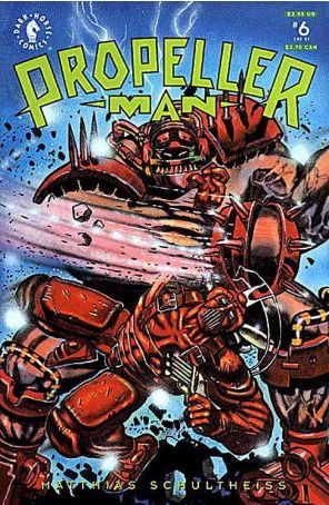 Propellerman 6 published by Dark Horse