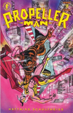 Propellerman 8 published by Dark Horse
