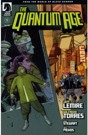 Quantum Age 1A published by Dark Horse with cover art by Wilfredo Torres