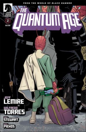 Quantum Age 2A published by Dark Horse with cover art by Andrew MacLean