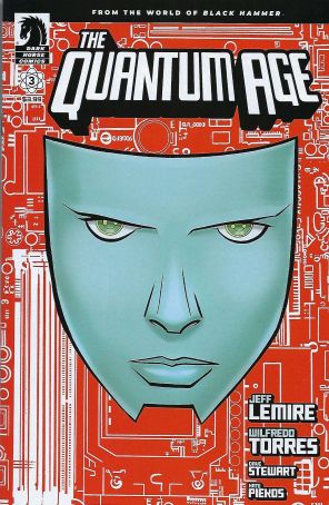 Quantum Age 3A published by Dark Horse with cover art by Wilfredo Torres