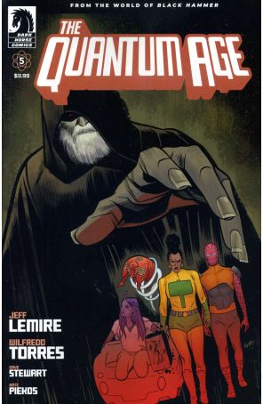 Quantum Age 5A published by Dark Horse with cover art by Wilfredo Torres