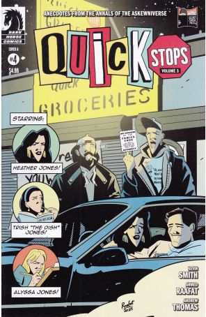 Quick Stops (Vol. 3) 4A published by Dark Horse with cover art by Ahmed Raafat
