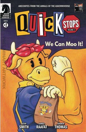 Quick Stops II 2B published by Dark Horse with cover art by Laura Dobberstein
