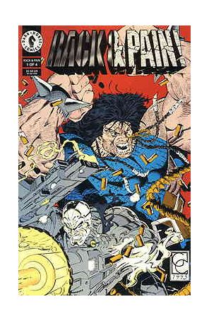 Rack And Pain 1 published by Dark Horse with cover art by Greg Capullo