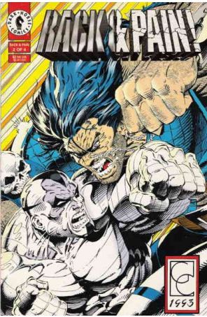 Rack And Pain 2 published by Dark Horse with cover art by Greg Capullo