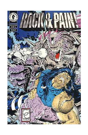 Rack And Pain 3 published by Dark Horse with cover art by Greg Capullo