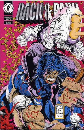 Rack And Pain 4 published by Dark Horse with cover art by Greg Capullo