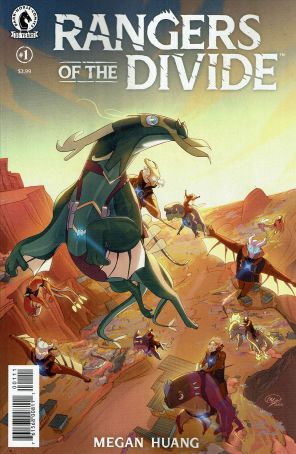 Rangers of the Divide 1 published by Dark Horse with cover art by Megan Huang