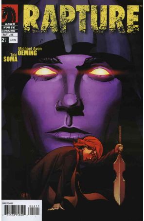 Rapture (Dark Horse) 2 published by Dark Horse with cover art by Taki Soma