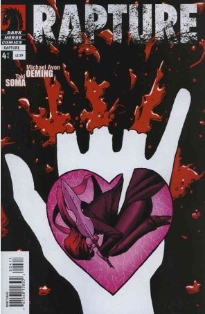 Rapture (Dark Horse) 4 published by Dark Horse with cover art by Taki Soma