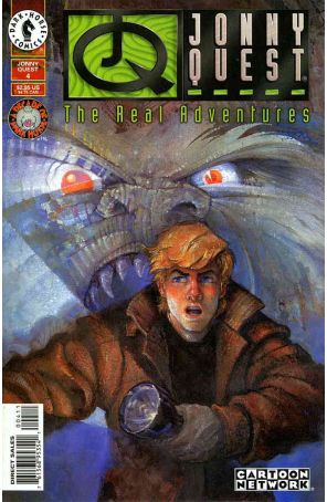 The Real Adventures of Jonny Quest 4 published by Dark Horse with cover art by David Christiana
