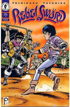 Rebel Sword 4 published by Dark Horse