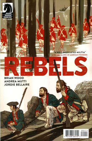 Rebels (Dark Horse) 1 published by Dark Horse with cover art by Tula Lotay