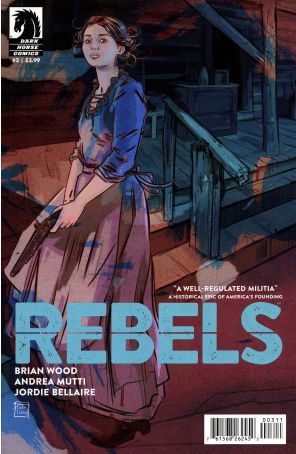 Rebels (Dark Horse) 3 published by Dark Horse with cover art by Tula Lotay