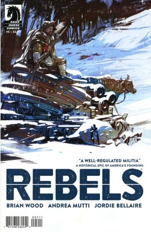 Rebels (Dark Horse) 5 published by Dark Horse with cover art by Tula Lotay