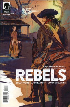 Rebels (Dark Horse) 6 published by Dark Horse with cover art by Tula Lotay