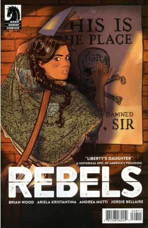 Rebels (Dark Horse) 8 published by Dark Horse with cover art by Tula Lotay