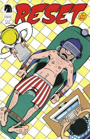 Reset 2 published by Dark Horse with cover art by Peter Bagge