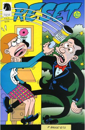 Reset 4 published by Dark Horse with cover art by Peter Bagge