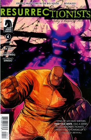 Resurrectionists 4 published by Dark Horse with cover art by Juan Doe