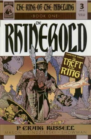 Ring of the Nibelung (Dark Horse) 3 published by Dark Horse with cover art by P. Craig Russell