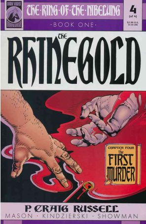 Ring of the Nibelung (Dark Horse) 4 published by Dark Horse with cover art by P. Craig Russell