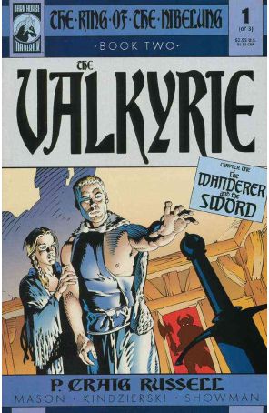 Ring of the Nibelung (Vol. 2) 1 published by Dark Horse with cover art by P. Craig Russell