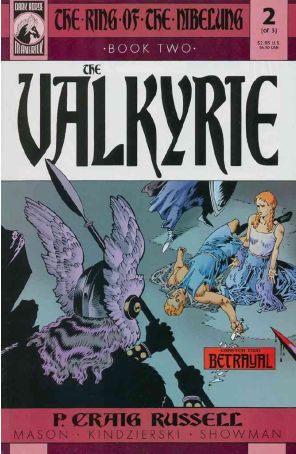Ring of the Nibelung (Vol. 2) 2 published by Dark Horse with cover art by P. Craig Russell