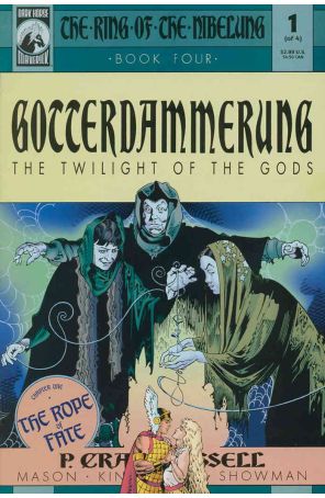 Ring of the Nibelung (Vol. 4) 1 published by Dark Horse with cover art by P. Craig Russell