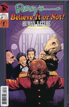 Ripley's Believe It or Not! (Dark Horse) 3 published by Dark Horse with cover art by Cary Nord