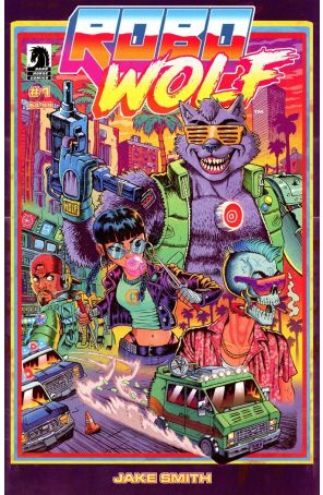 RoboWolf 1 published by Dark Horse with cover art by Jake Smith