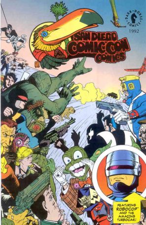 San Diego Comic-Con Comics 1 published by Dark Horse with cover art by Paul Chadwick