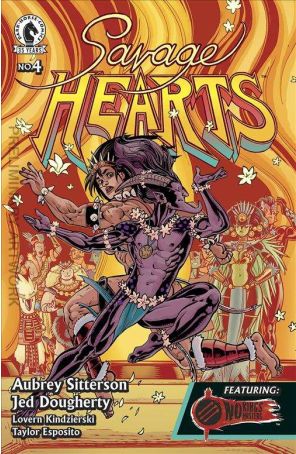 Savage Hearts 4 published by Dark Horse with cover art by Jed Dougherty