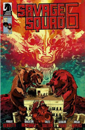 Savage Squad 6 3 published by Dark Horse