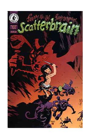 Scatterbrain 1 published by Dark Horse with cover art by Mike Mignola