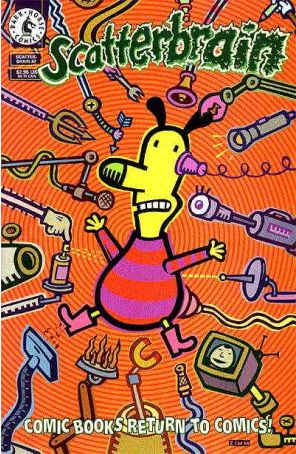 Scatterbrain 2 published by Dark Horse with cover art by Zimm