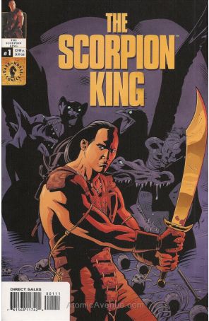 The Scorpion King 1A published by Dark Horse with cover art by Cliff Richards