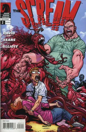 Scream (Dark Horse) 2 published by Dark Horse with cover art by Bart Sears