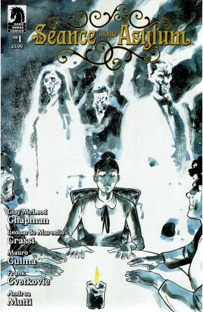 Seance in the Asylum 1A published by Dark Horse with cover art by Andrea Mutti