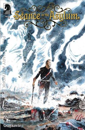Seance in the Asylum 2A published by Dark Horse with cover art by Andrea Mutti