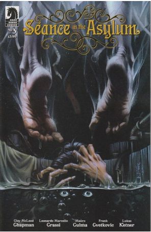 Seance in the Asylum 3B published by Dark Horse with cover art by Lukas Ketner