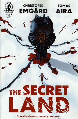 The Secret Land 3 published by Dark Horse with cover art by Tomas Aira