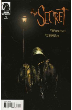 The Secret 1 published by Dark Horse with cover art by Jason Alexander
