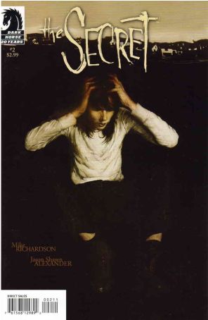 The Secret 2 published by Dark Horse with cover art by Jason Alexander