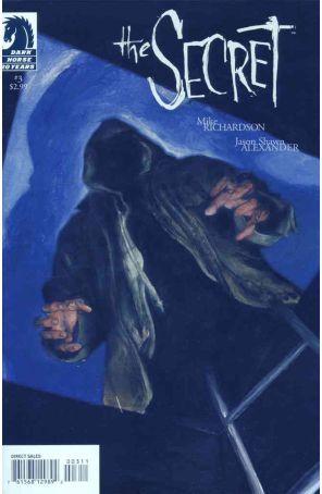The Secret 3 published by Dark Horse with cover art by Jason Alexander
