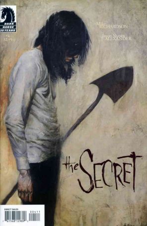 The Secret 4 published by Dark Horse with cover art by Jason Alexander